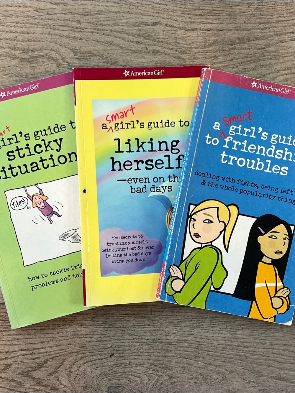 American Girl Smart Girls Guide Kids Book Set Lot of 3